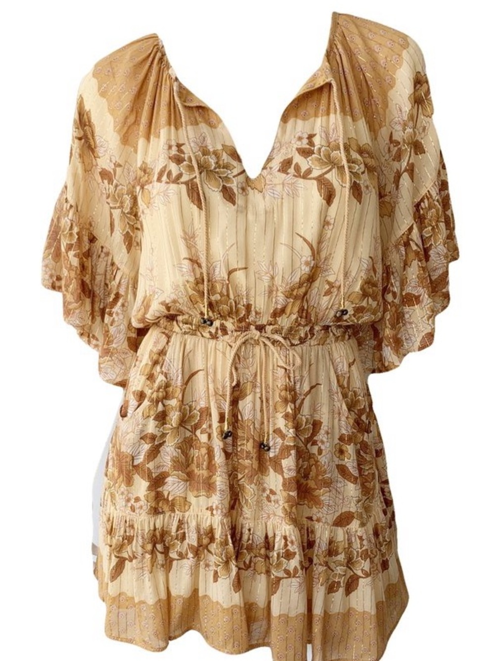 SPELL & THE GYPSY COLLECTIVE Coco Lei flutter sleeve playdress - Picture 3 of 11